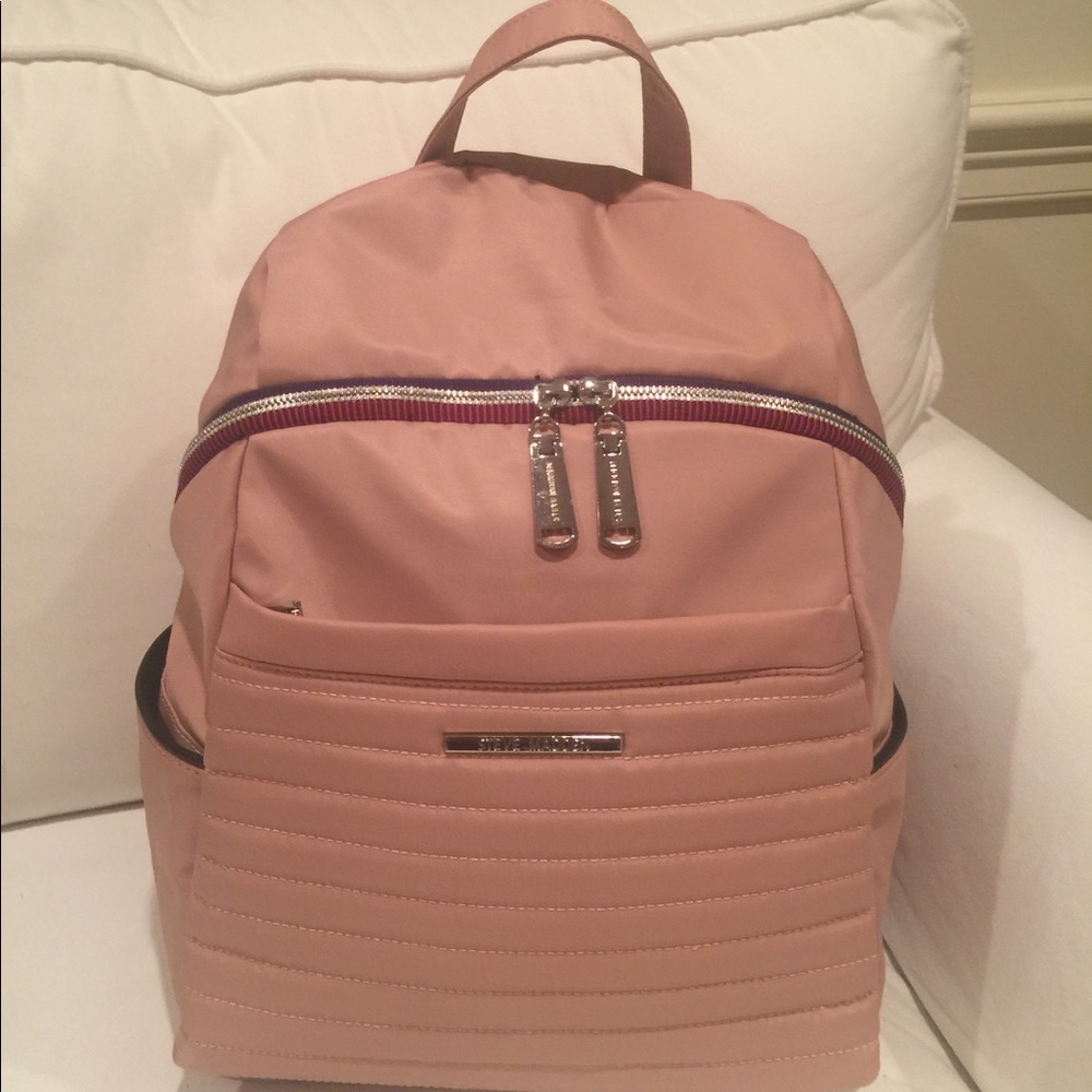 Steve Madden blush/pink backpack